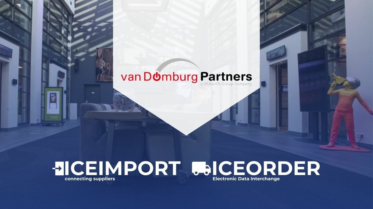 Audio-Visual Distributor Van Domburg Offers Partners Iceimport and Iceorder Connection