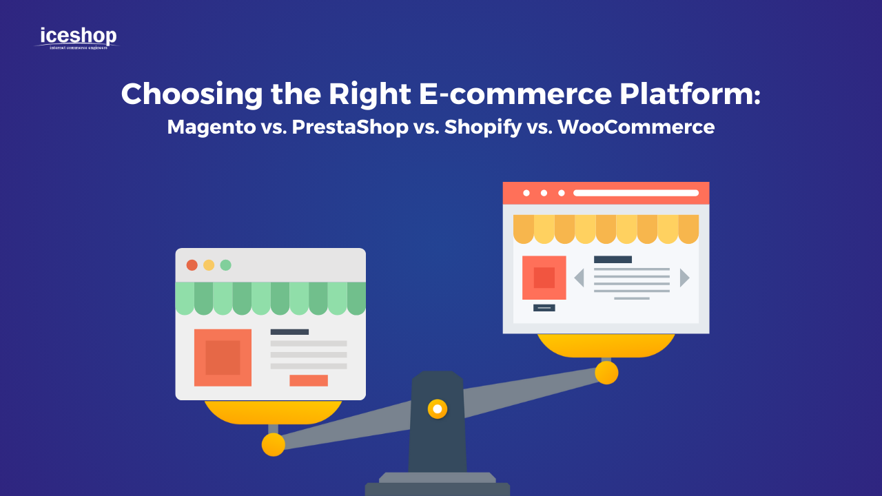 Choosing the Right E-commerce Platform: Magento vs. PrestaShop vs. Shopify vs. WooCommerce