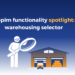 Icepim functionality spotlight - warehousing selector