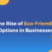 The Rise of Eco-Friendly Options in Businesses